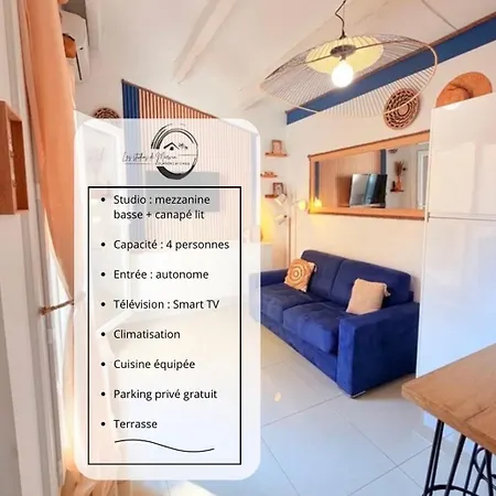 Le Parfum- Cosy Avec Parking Terrasse & Clim *